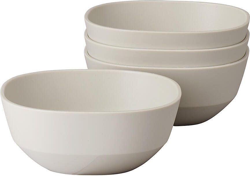 Mepal Set van 4 serveerschalen silueta 750 ml nordic white