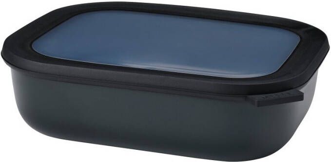 Mepal multikom cirqula rechthoekig 2000 ml nordic black