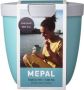 Mepal – Snackpot Ellipse 500 ml – praktische snackbox voor onderweg – Nordic green mag in de magnetron vriezer en vaatwasser. - Thumbnail 2