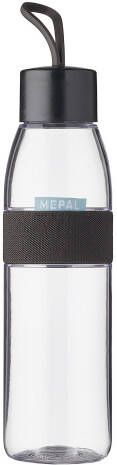 Mepal waterfles ellipse 500 ml nordic black