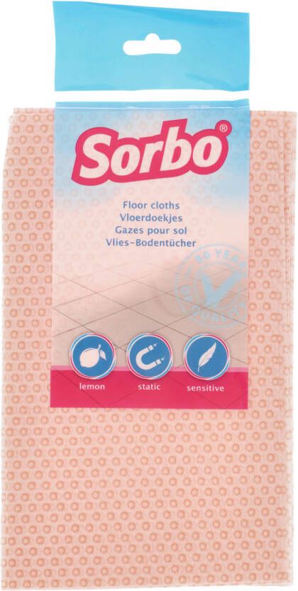 Nedac Sorbo Vlies stofdoekjes vloer 26x44cm