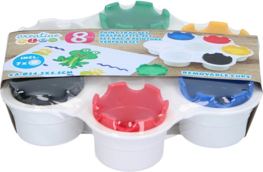 Nvt CREATIVE KIDS Verfset voor Kinderen 8 stuks