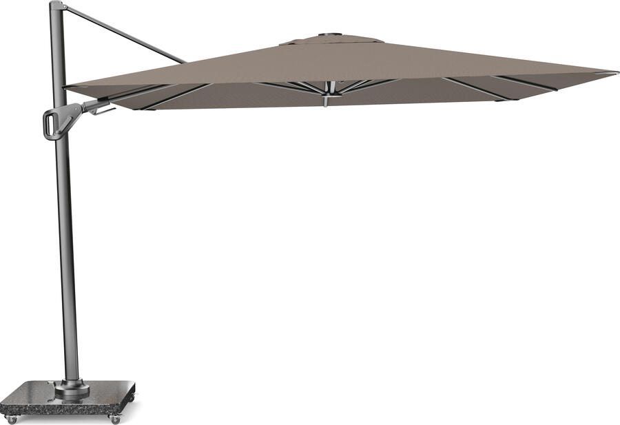Platinum Nexus T2 zweefparasol premium 3x3 antraciet frame havana doek