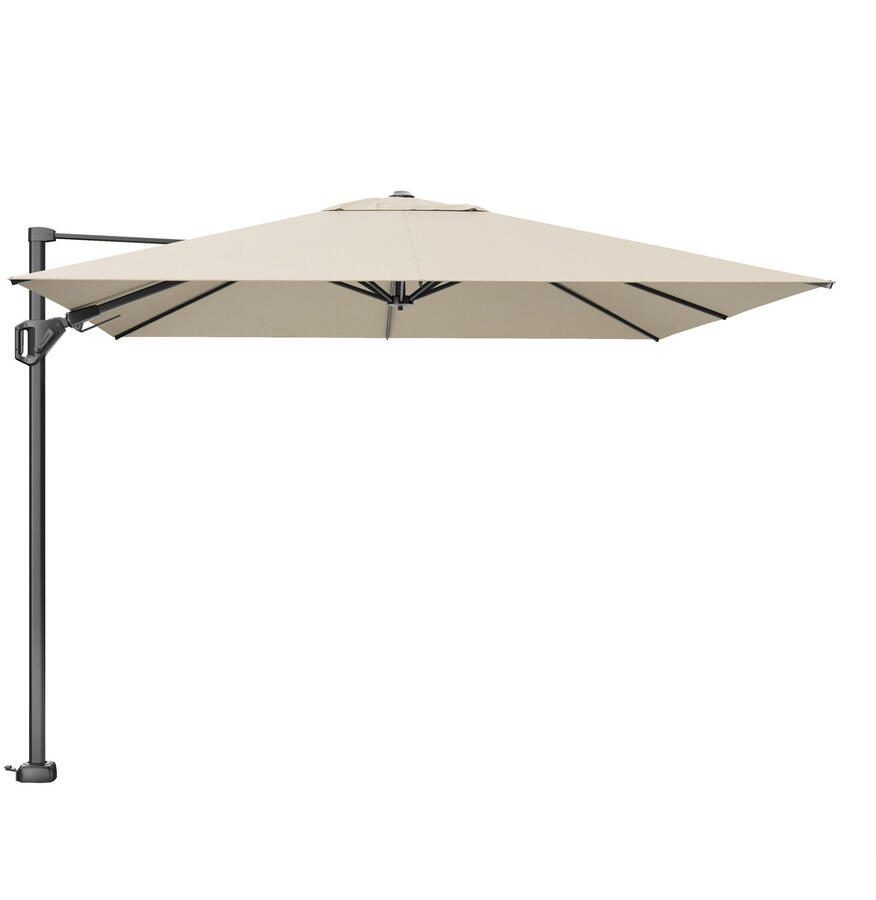 Platinum sun & shade Platinum Challenger zweefparasol T2 premium 3x3 m champagne