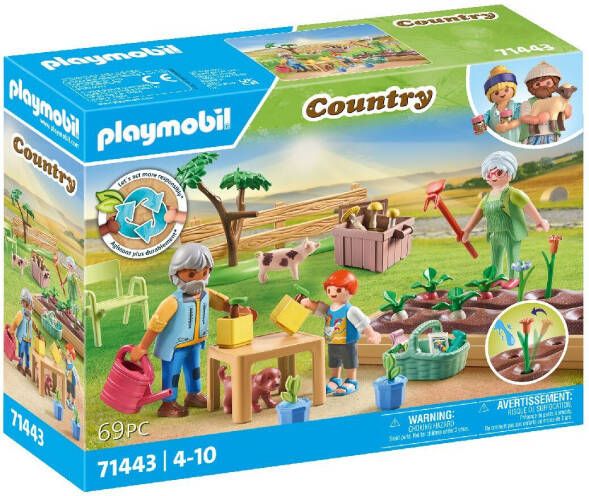 PLAYMOBIL Country Idyllische moestuin bij de grootouders 71443