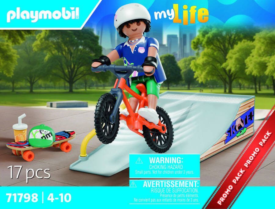 Playmobil My Life Skateboard met helling