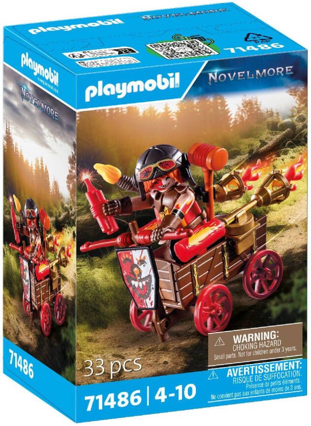 Playmobil novelmore 71486 kahbooms raceauto