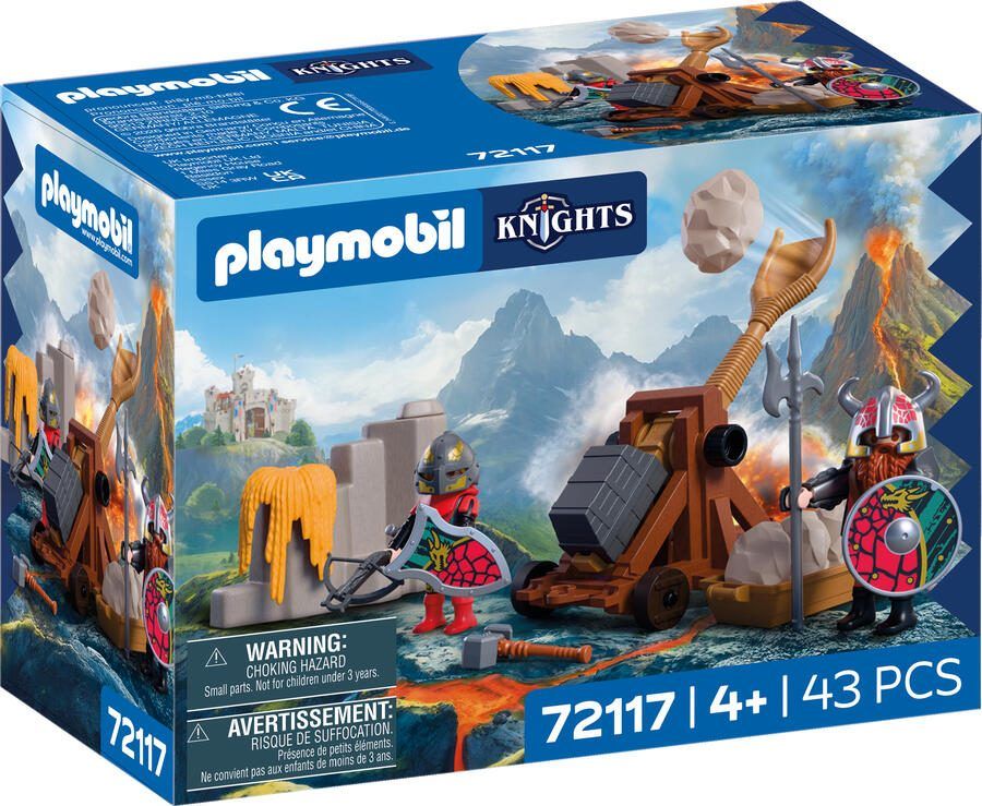 Playmobil Knights 72117 drakenridder katapult