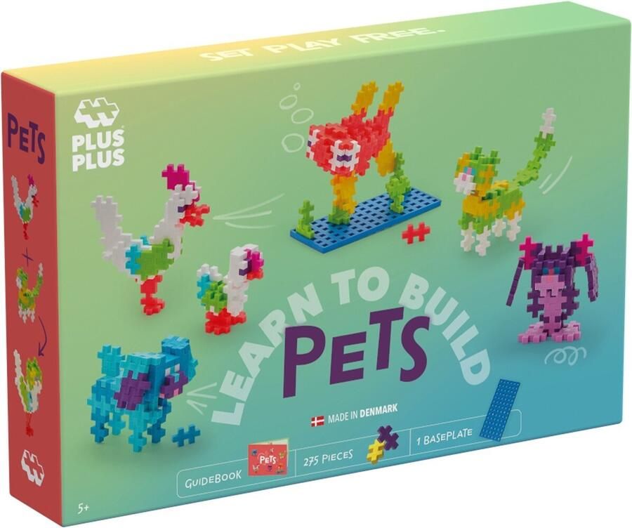 Plusplus Plus-Plus Learn to Build dieren: 275 stuks (3962)