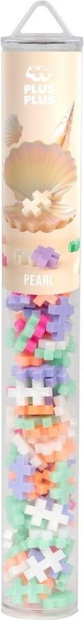 Plus-Plus Pearl Tube Constructiespeelgoed Set Met Bouwstenen 100 Delige Bouwset Bouwspeelgoed Vanaf 3 Jaar