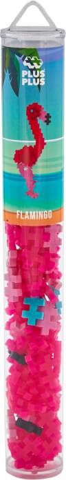 Plus-Plus Animal Tube Flamingo Constructiespeelgoed Set Met Bouwstenen 100 Delige Bouwset Bouwspeelgoed Vanaf 3 Jaar