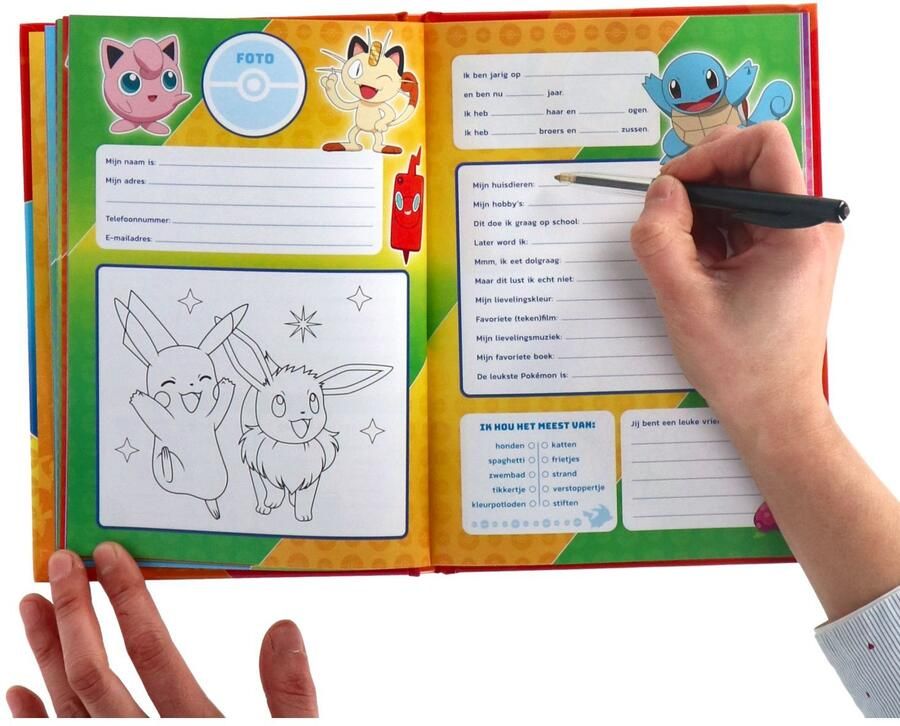 Pokémon Vriendenboek Pokemon
