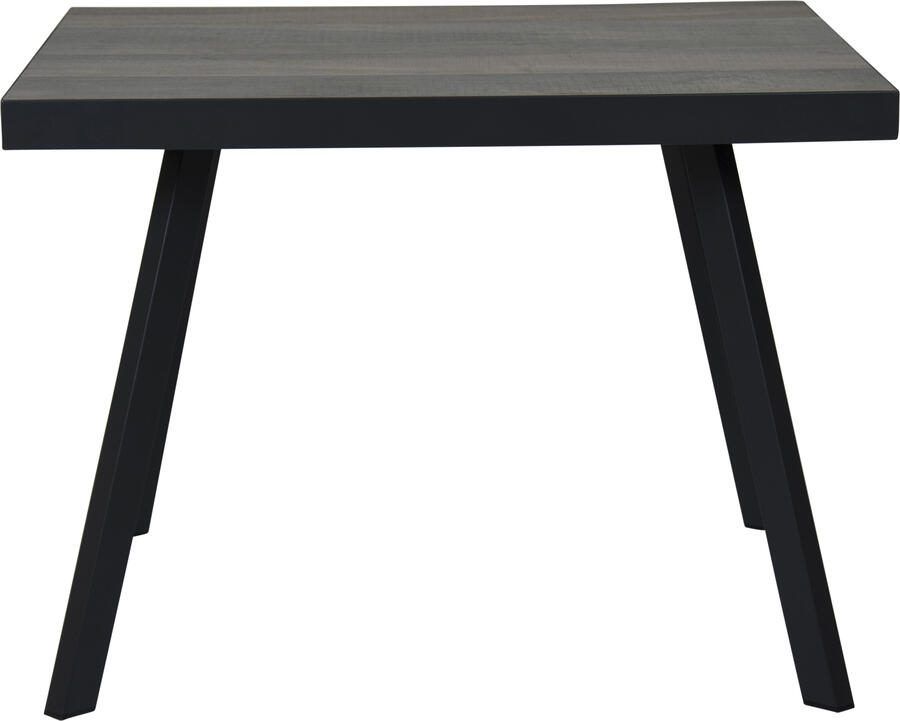 Qopps Balti tafel 90 x 90 cm royal Grey mat met keramisch blad