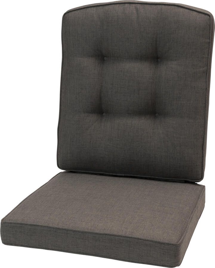 Qopps Casablanca loungebank kussen bruin grijs