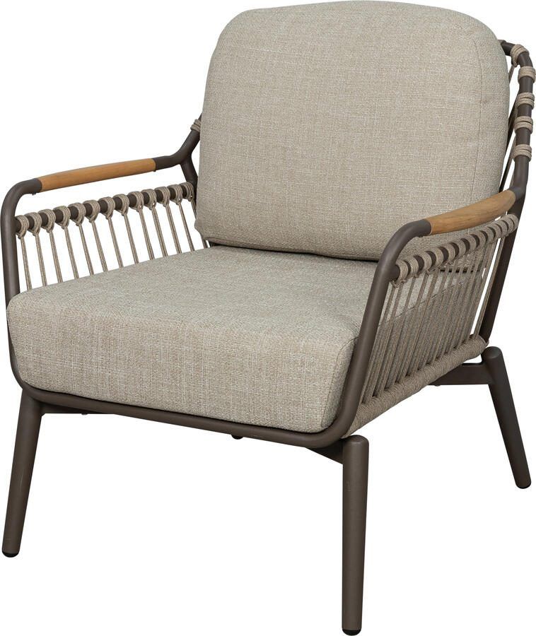 Qopps Egina comfort loungestoel earth