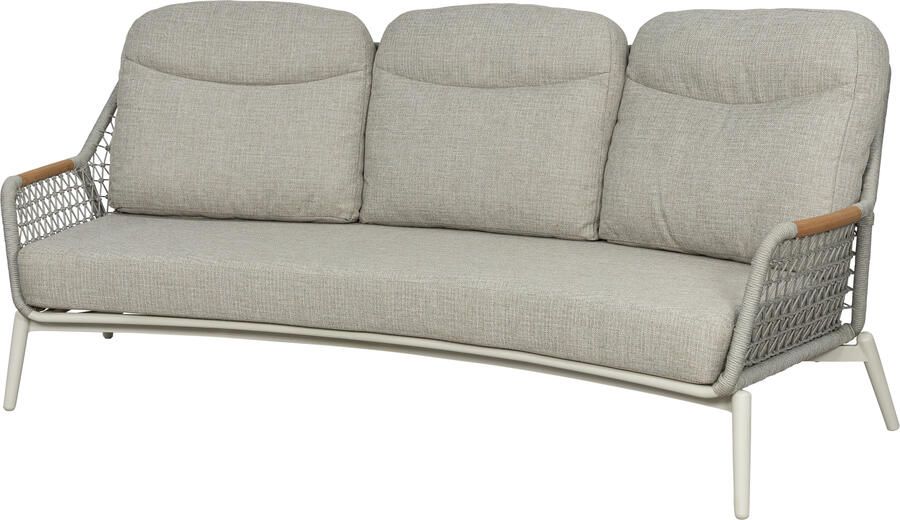 Qopps Elena 3-zits loungebank latte light