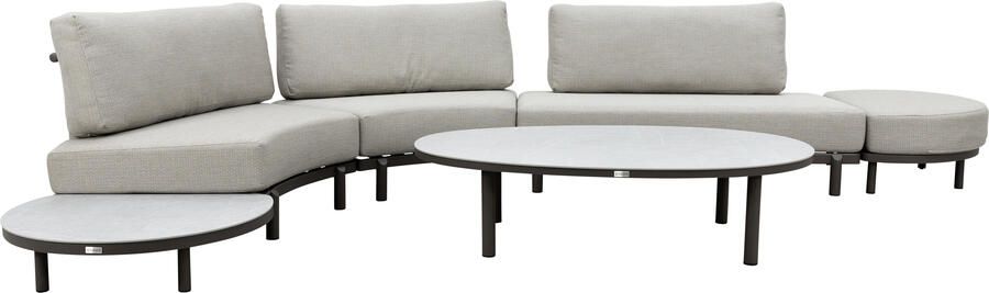 Qopps Enora hoek loungeset met Enora koffietafel