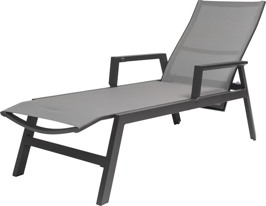 Qopps Exome ligbed gasveer verstelbaar royal grey mat