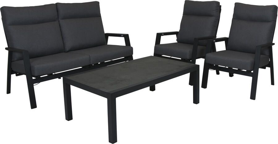 Qopps Exome loungeset met Atlanta koffietafel
