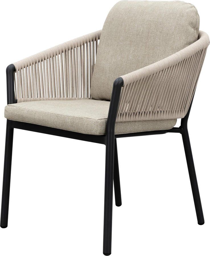 Qopps Felan dining tuinstoel royal grey