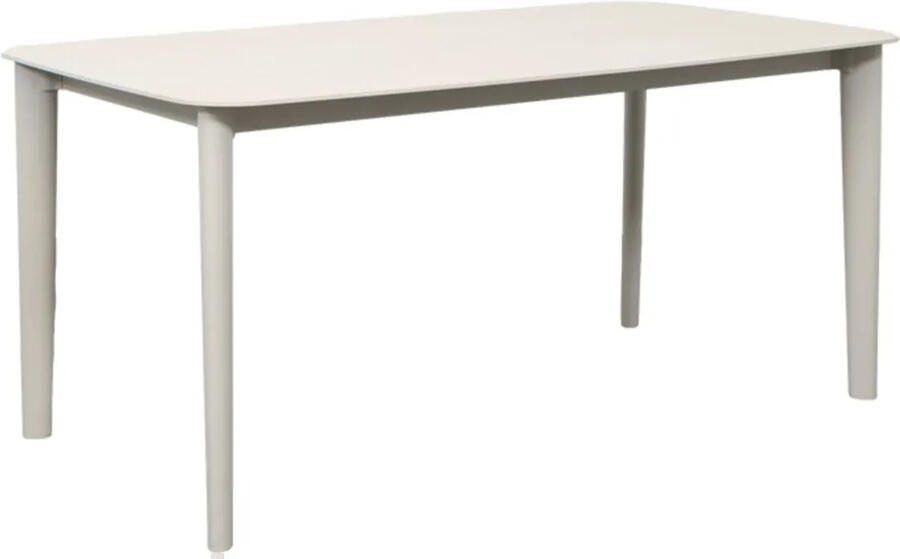 Qopps Helia tuintafel 160x90 cm latte light