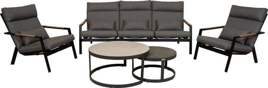 Qopps Ident loungeset met Sprog koffietafel set