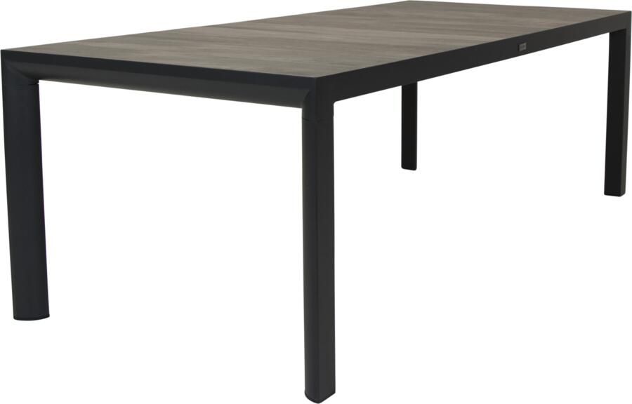 Qopps Kings tuintafel 220x100 antraciet frame