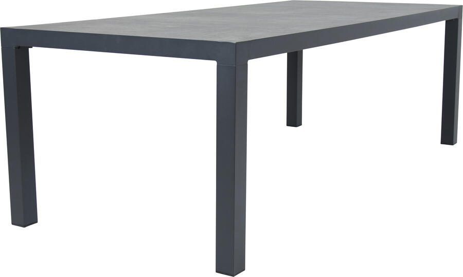 Qopps Levas tuintafel 220 x 100 cm royal mat met keramisch blad