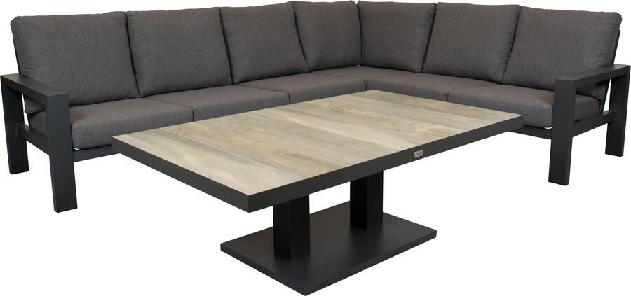 Qopps Montana hoekset met Camos tuintafel