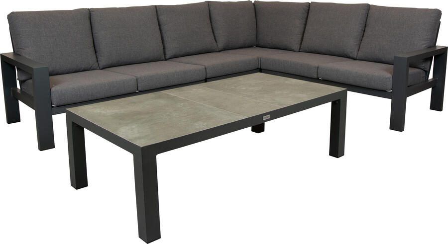 Qopps Montana loungehoek met Cleveland koffietafel