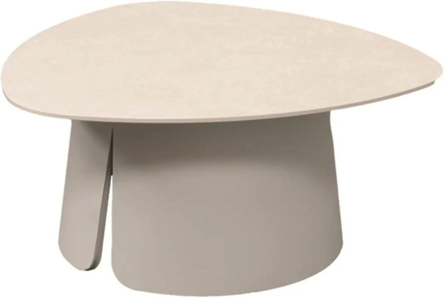 Qopps Nessa organische koffietafel 80x80x80 cm latte light