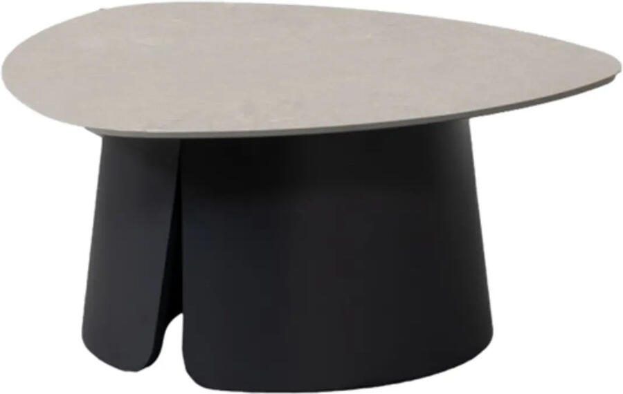 Qopps Nessa organische koffietafel 80x80x80cm royal grey