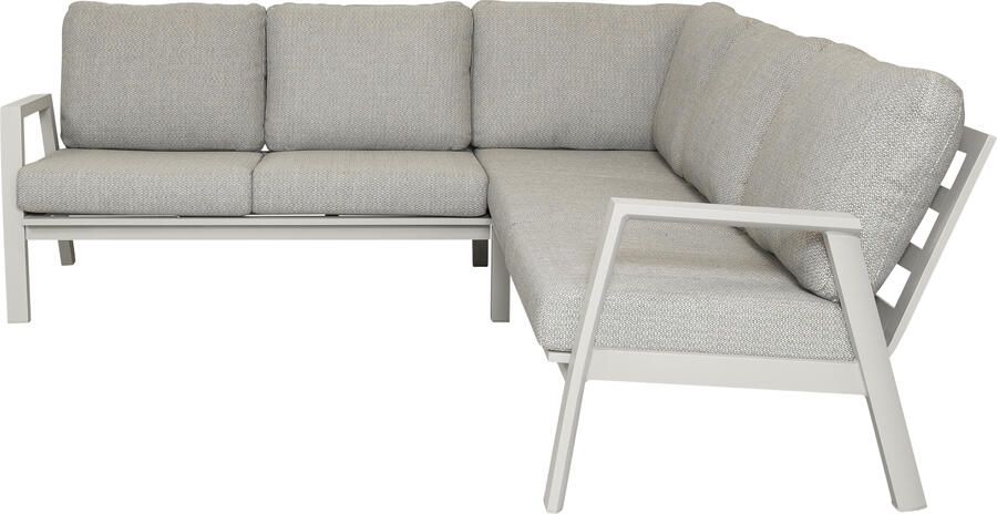 Qopps Okios hoek loungeset 2-2-zits latte light