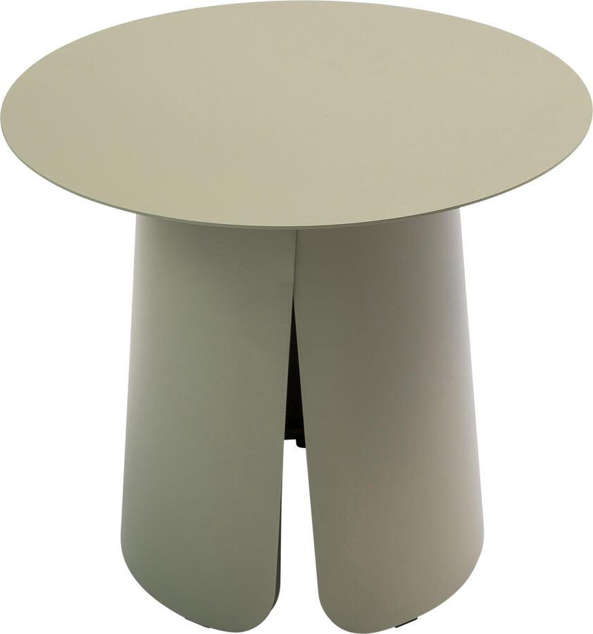 Qopps Okios koffie tafel 45 cm rond en 39 cm hoog Olive green