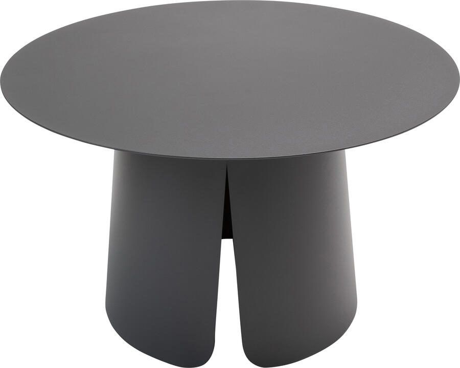 Qopps Okios koffie tafel 70 cm rond en 42 cm hoog Royal grey mat