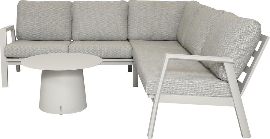 Qopps Okios loungebank 2-2-zits met Okios koffietafel