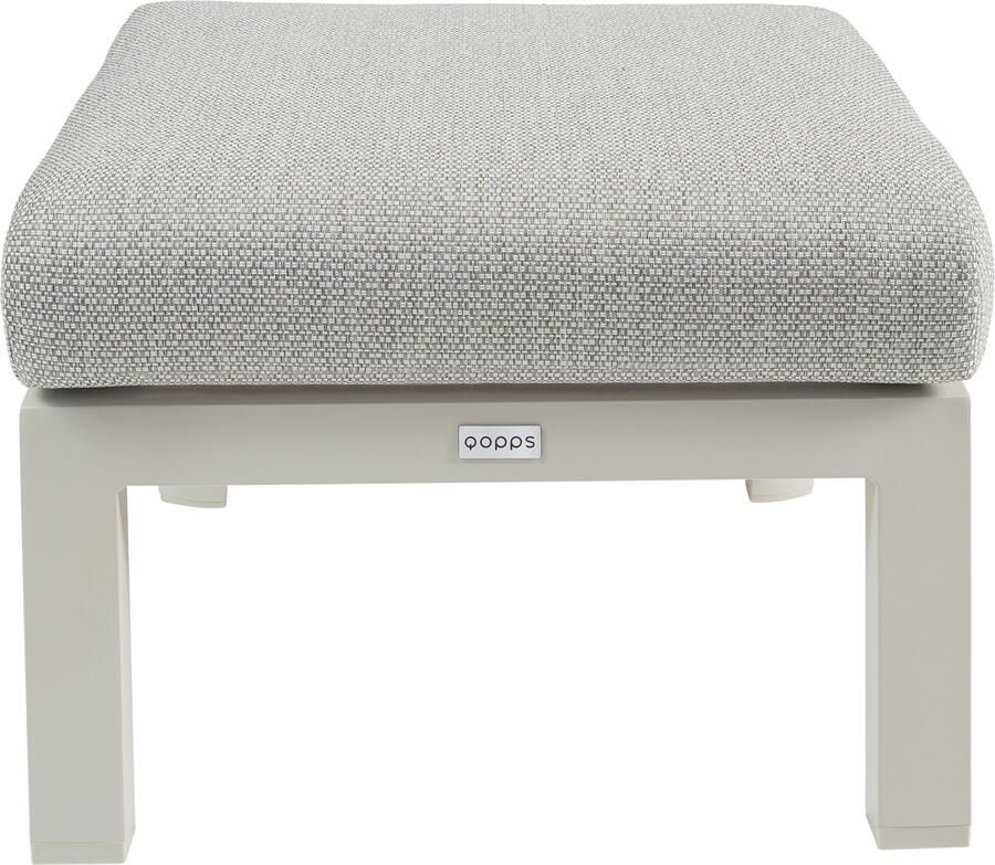 Qopps Okios voetenbank latte light mat