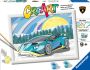 Ravensburger CreArt Blue Lamborghini Schilderen op nummer voor kinderen - Thumbnail 1