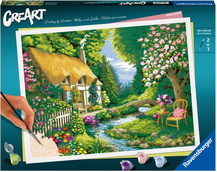 Ravensburger creart cottage garden