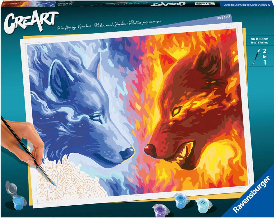 Ravensburger Schilderen op nummer Fire & Ice