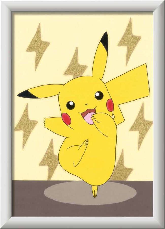 Ravensburger CreArt Pokémon Pikachu Pose Schilderen op nummer voor kinderen