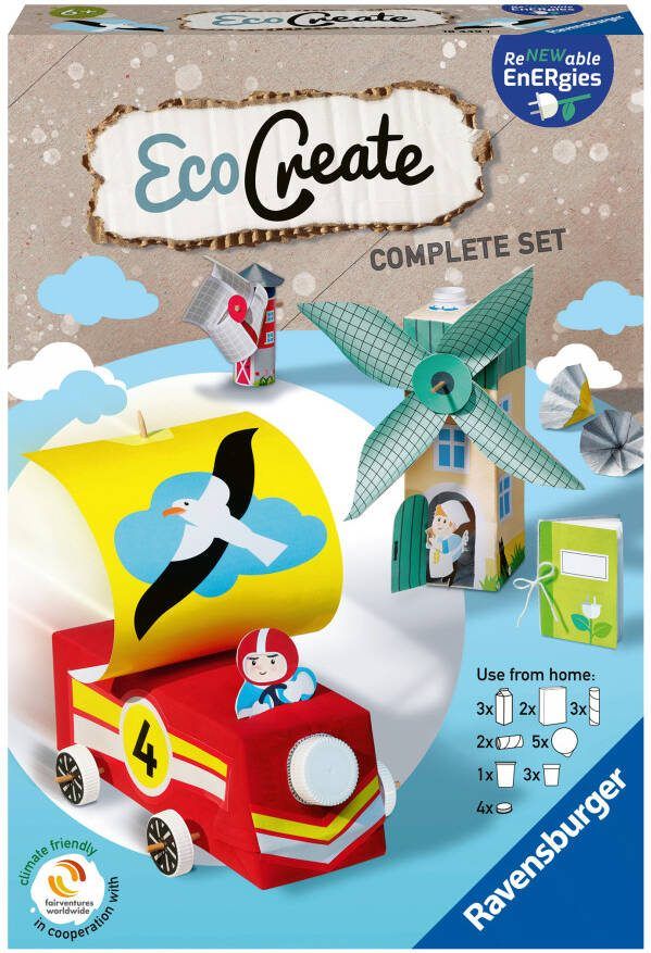 Ravensburger EcoCreate Midi Renewable Energie Hobbypakket