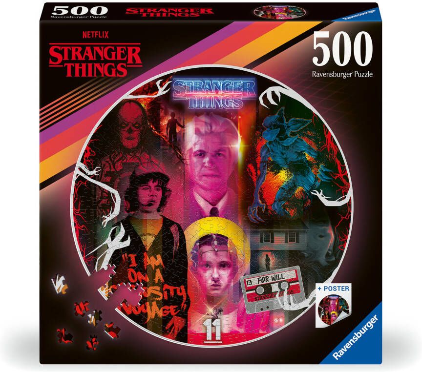 Ravensburger puzzel Stranger Things Legpuzzel 500 stukjes