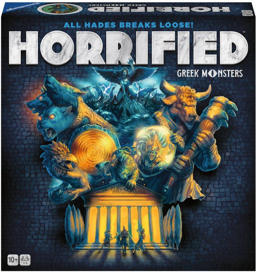 Ravensburger Horrified: Greek Monsters Engelstalig Bordspel