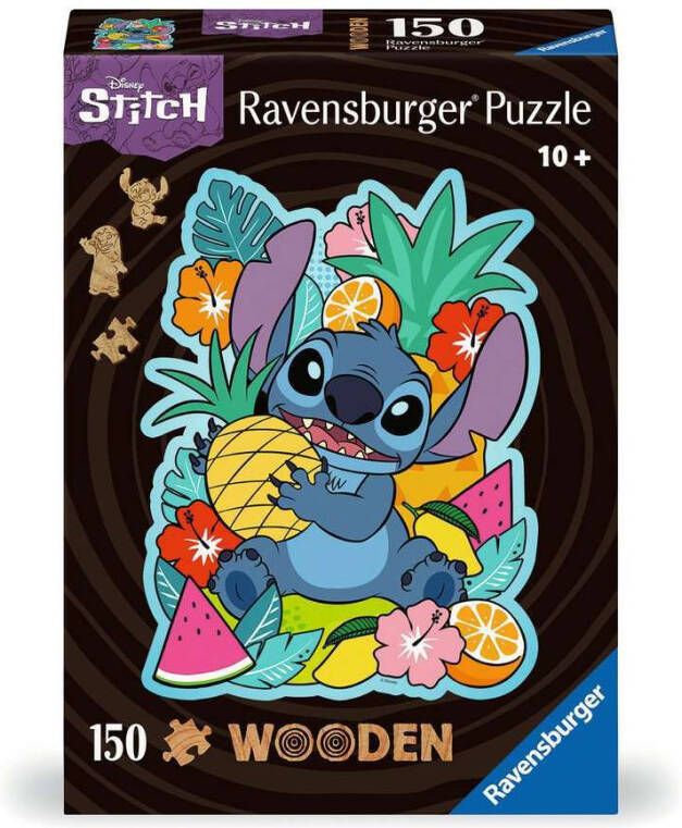 Ravensburger houten puzzel Disney Stitch Legpuzzel 150 stukjes