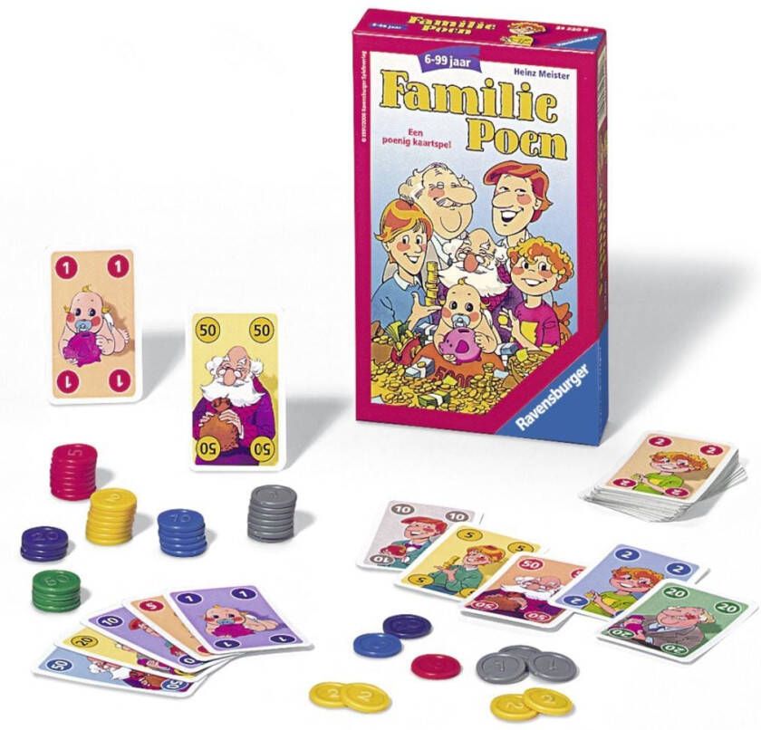 Ravensburger Pocketspel Familie Poen