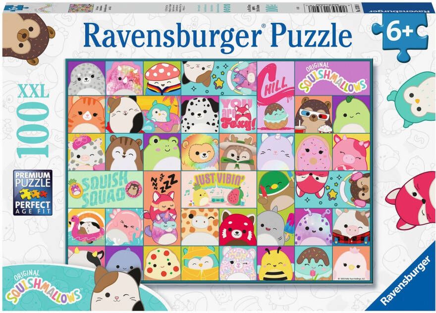 Ravensburger puzzel 100 stukjes squismallows