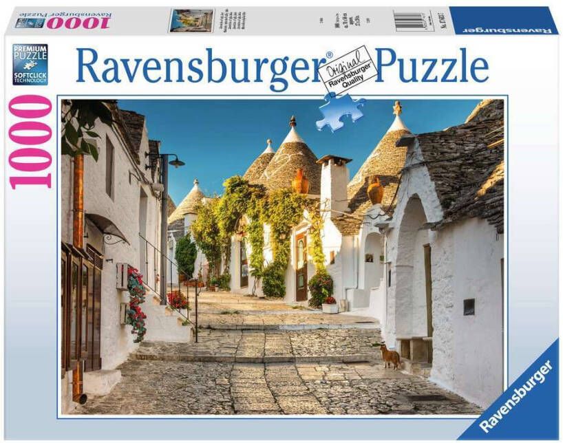 Ravensburger puzzel 1000 stukjes alberobello in Puglia