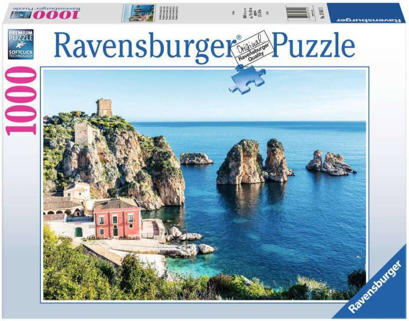 Ravensburger puzzel 1000 stukjes faraglioni di scopello