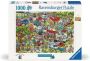 Ravensburger puzzel 1000 stukjes Holiday Resort 1 The Campsite - Thumbnail 2